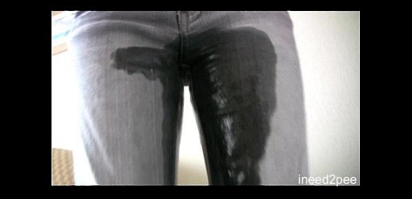  Girls peeing their jeans & panties N2P trailer 24